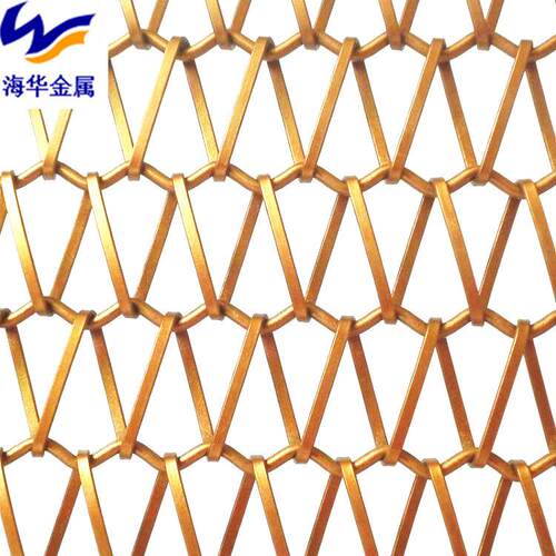 不锈钢装饰网金属编织吊顶网外墙幕墙网铜丝垂帘窗帘屏风隔断网帘