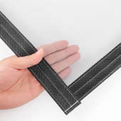 防蚊纱窗网隐形自装 窗户简易沙窗帘免打孔纱门帘 型定制家用自粘式