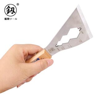修水泥铲美缝刮刀工具新款 不锈钢清洁铲刀加厚型家用多功能铲子装