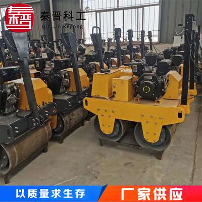建筑狭窄地方手扶单钢轮压路机 厂家生产小型双钢轮座驾式压路机