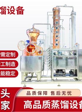 大宇全自动威士忌白兰地兰姆酒蒸馏设备小型商用洋酒蒸馏器直销