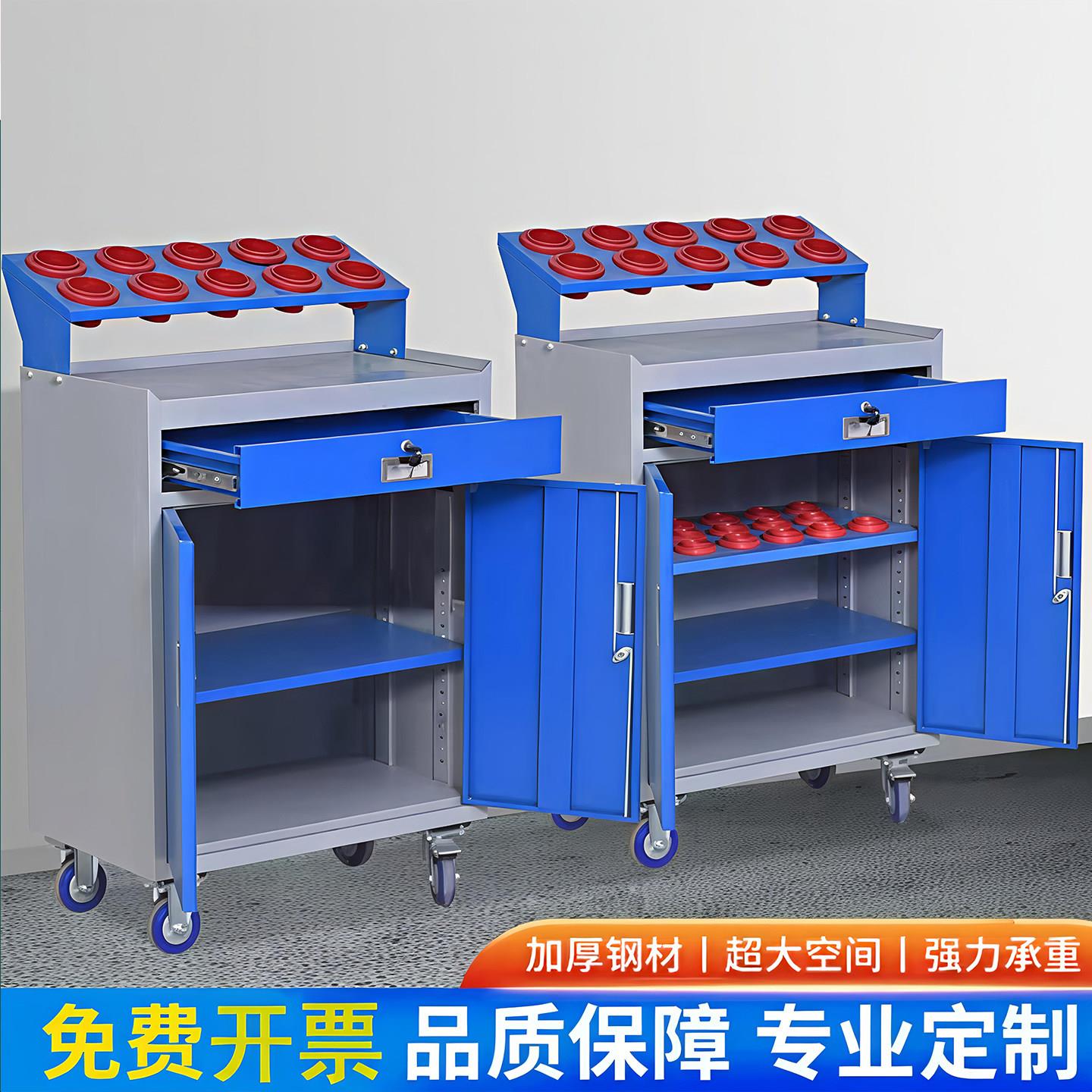重型刀具管理柜车间用BT40刀具车cnc加工中心BT50HSK63数控刀具柜