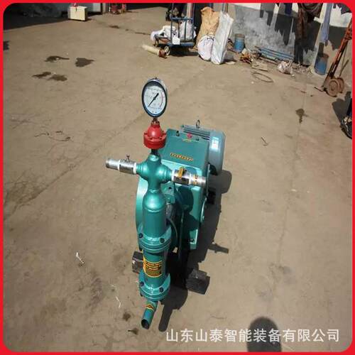 双缸活塞注浆机移动灵活卧式双缸砂浆泵工作可靠BW70/8砂浆泵
