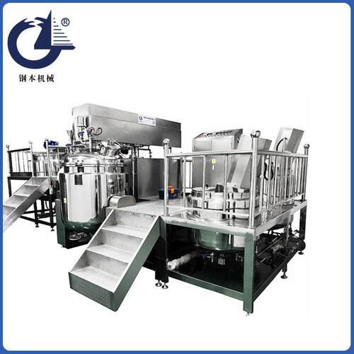 500L真空均质乳化机组生产型乳化机500L乳化机组乳化机高剪切