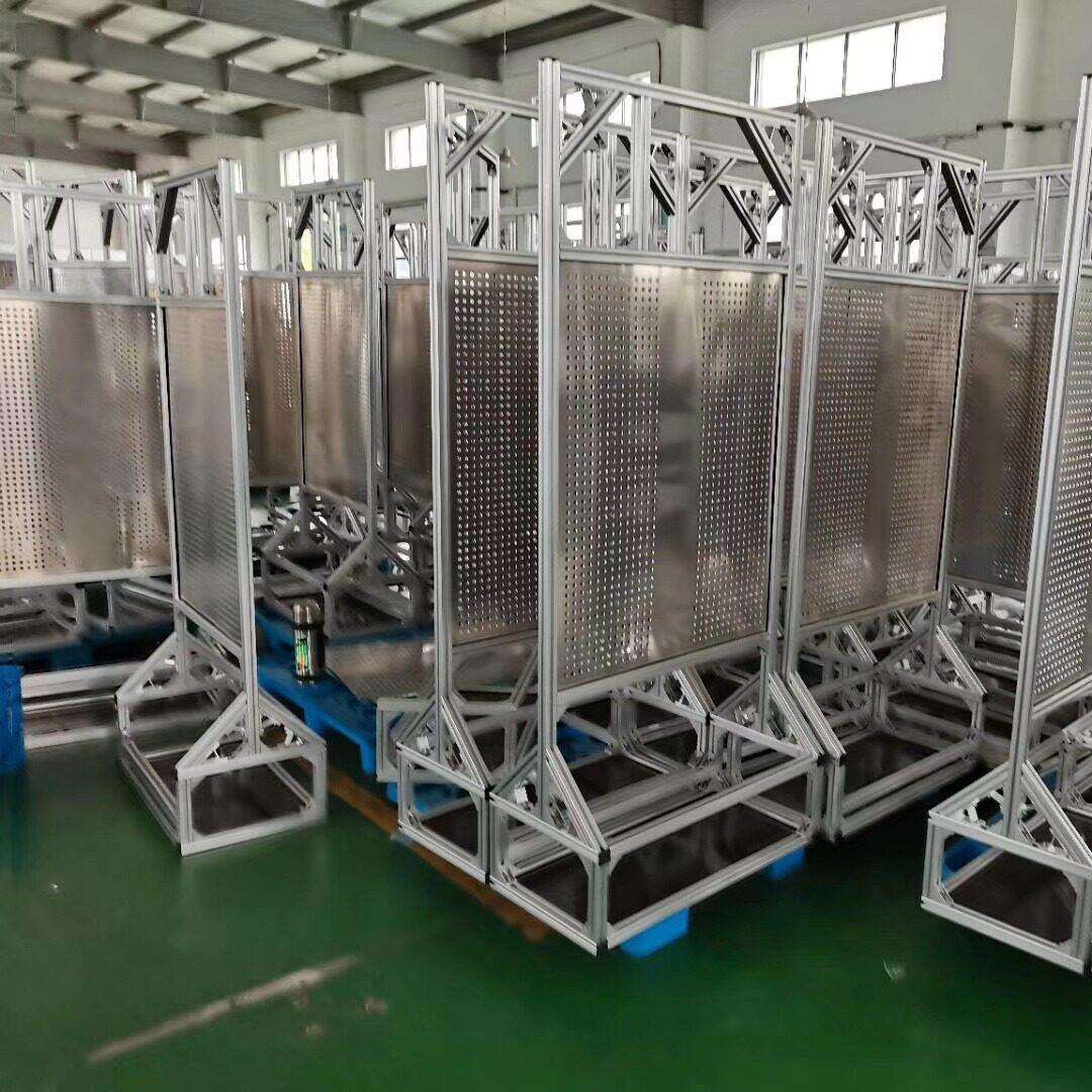 工业铝型材挂板吊抽操作台防静电台电子车间流水产线桌子