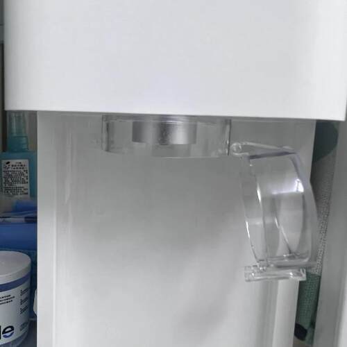 饮水机出水口神器透明翻盖圆形防