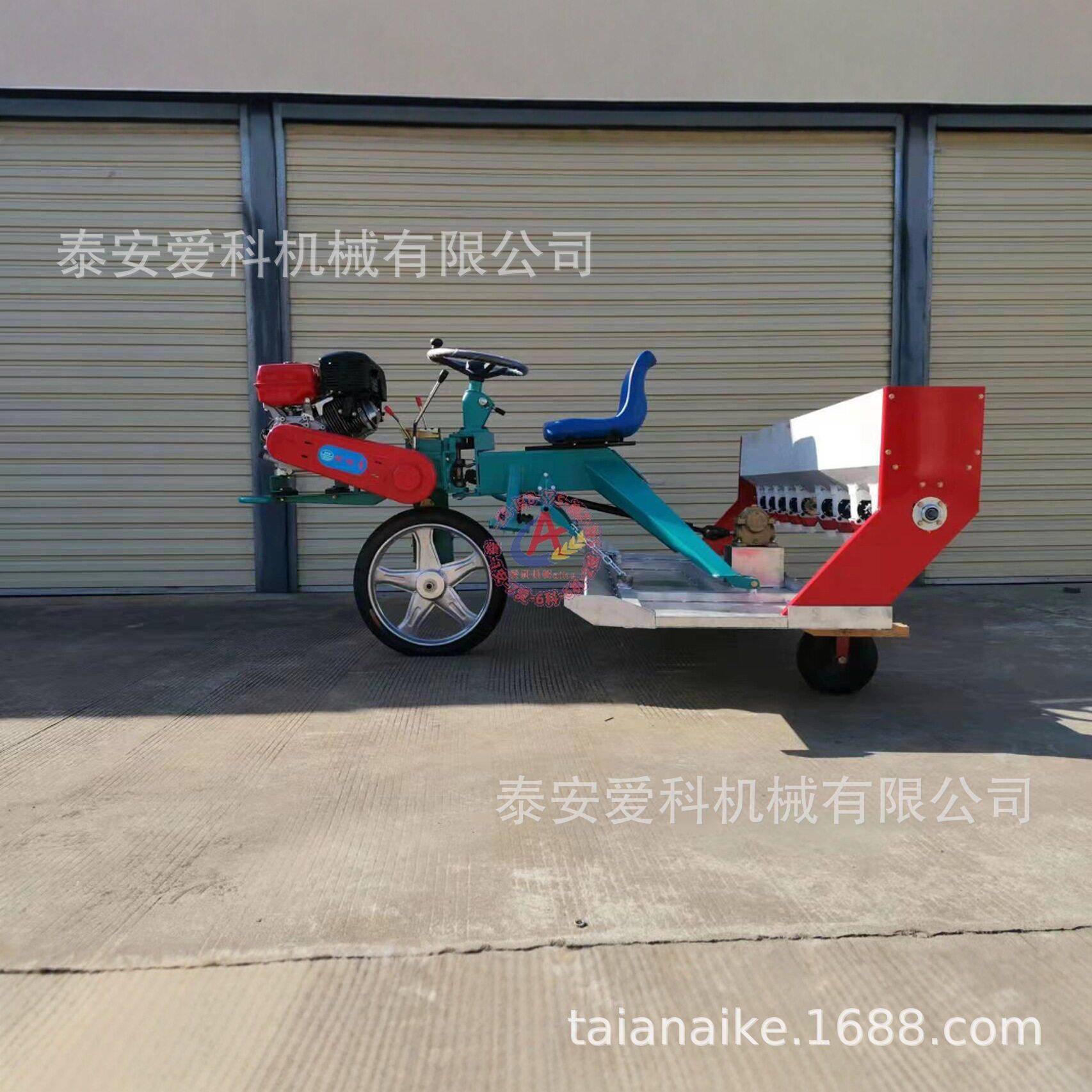 外贸出口汽油10行直播机水坐式稻播种乘机胶轮铁轮大米精播条播机