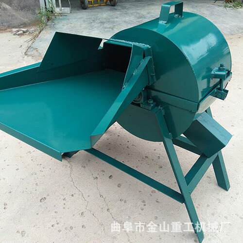 大功率兔饲料打浆机卧式打浆机多功能秸秆揉丝机