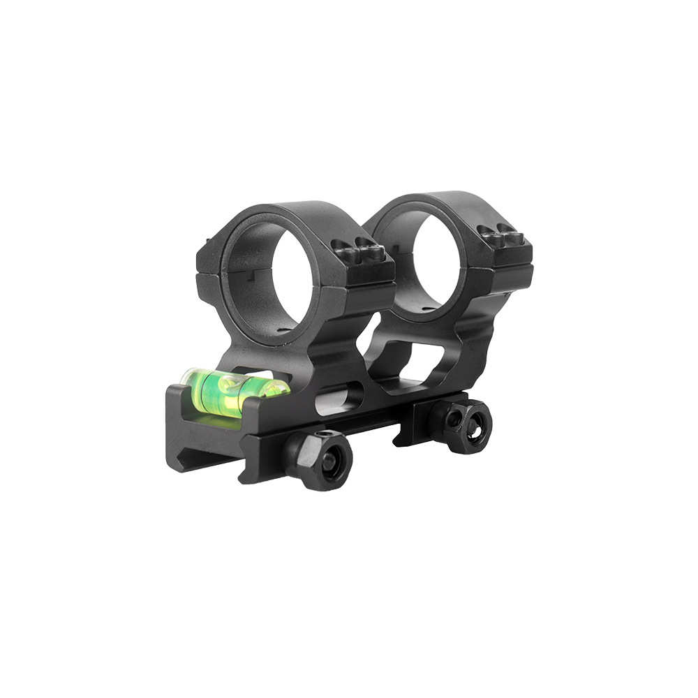 短瞄用的水平仪管夹 一体管夹25.4mm/30mm瞄管夹