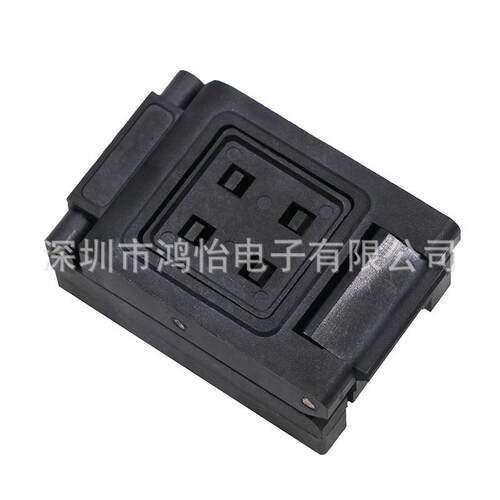HMILWCJU厂家现货flash芯G片BA24翻弹片老化试盖座4测*6W25Q64烧