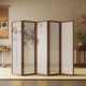 新中式 实木屏风隔断客厅折叠移动办公室餐厅茶室卧室遮挡竹子折屏