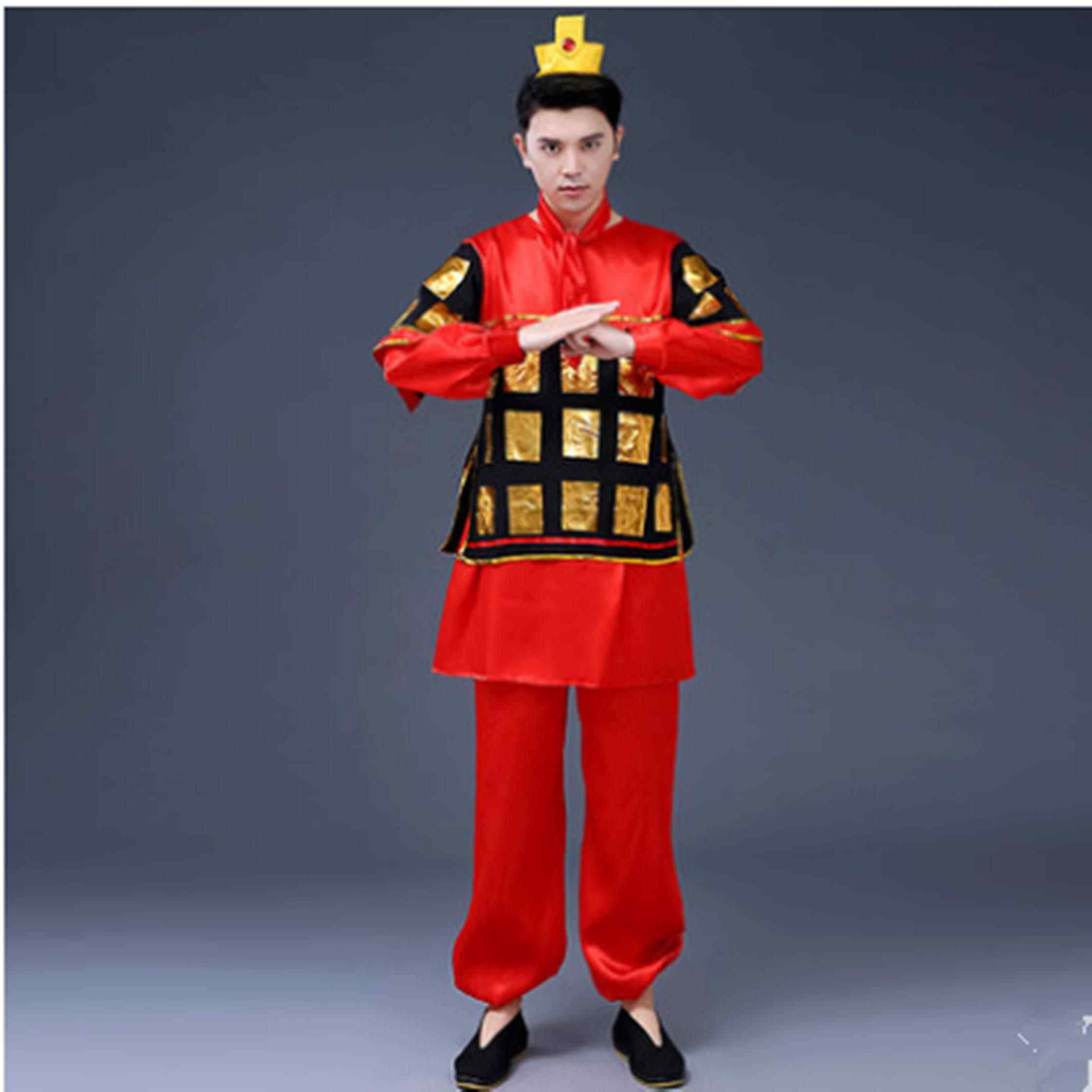 高档古装男士男汉朝古代将军统领元帅武将服秦演三国晋唐朝汉出服