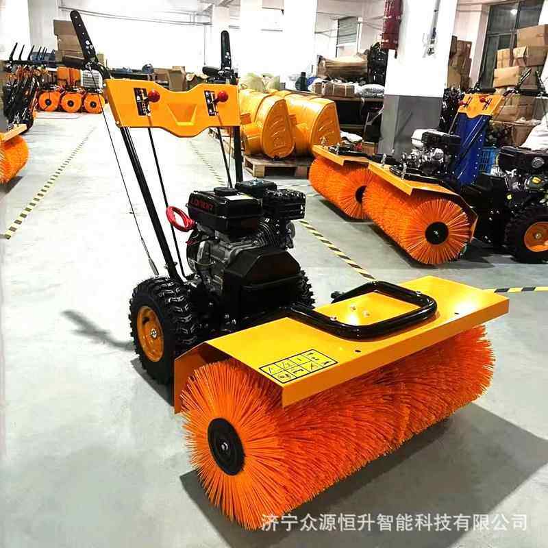 扫雪机手推式除雪设备自行走物业小区汽油抛雪道路铲雪清雪机