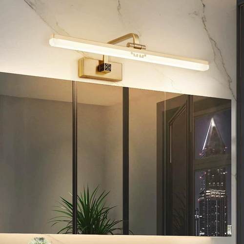 中全铜SBM镜镜前灯生间LED柜浴室卫梳妆灯式镜子灯专用化妆镜灯