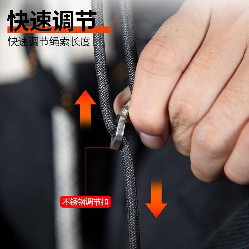 岜哈BAR山HA上升R爬绳带器户DGF外登脚踏脚蹬绳索攀爬攀岩救援