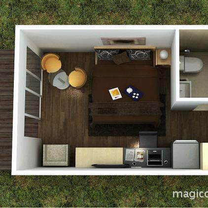 20尺集装箱房集装箱房屋活动房可移动房集成建筑预制房生产厂家