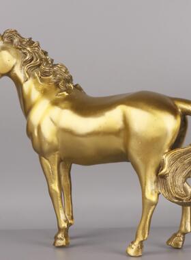 铜铜摆件厂家杨铜马铜记马铜站马马到0117成功