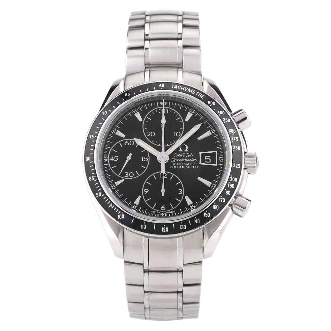 公价25700[9.8新]欧米茄超霸计时自动机械腕表 3210.50.00 手表男