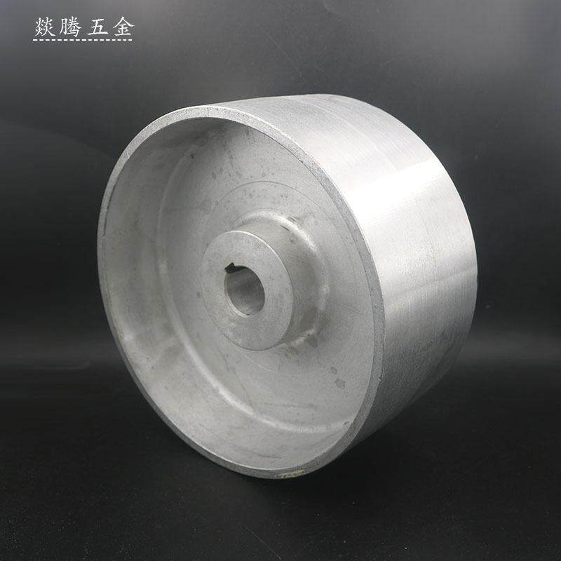 一站式择砂带机配件轮解被414轮铝芯动橡胶轮全铝轮多样决选专业