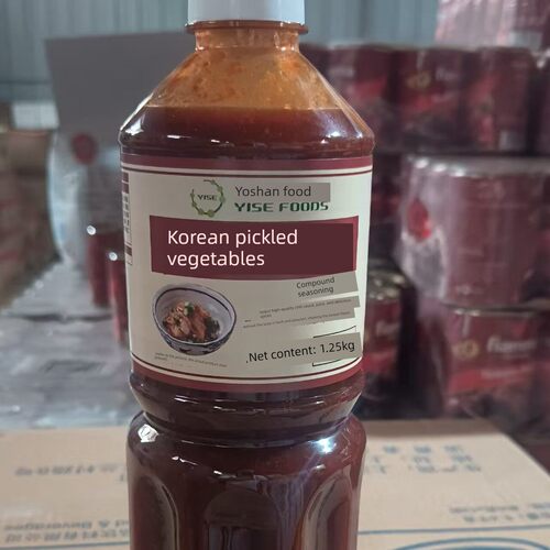 伊杉韩国泡菜素泡菜酱1.25kg韩国辣素辣白菜腌料火锅汤底寿司料理