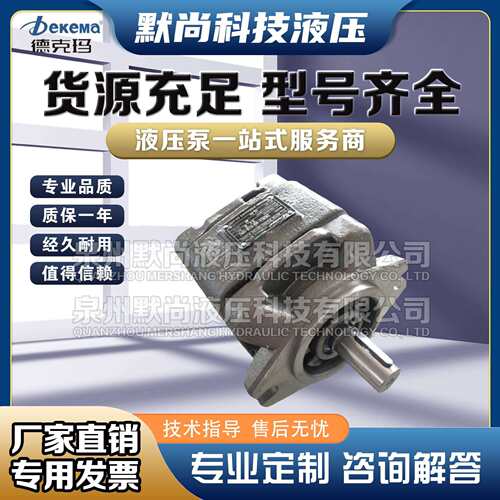 DEKEMA德克玛 油泵KHG0/1/2系列 规格10~160ml/r 内啮合齿轮泵