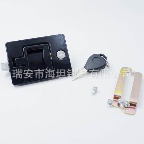 厂家供应MS908 铝合金材质拉手面板锁清障车伸缩锁舌工具箱锁