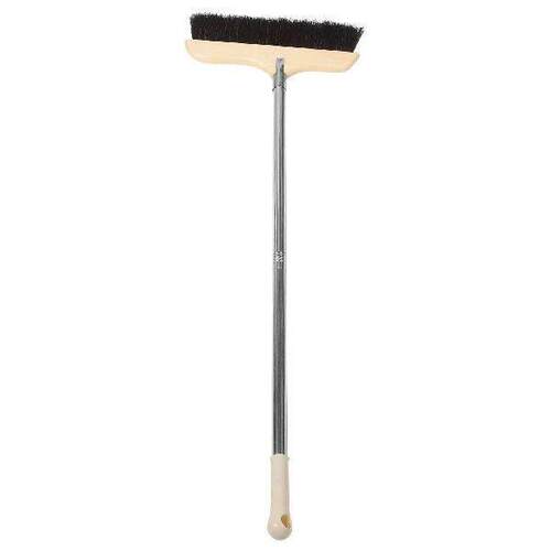 Dust Brush Long Handle Cleaning Broom Flat Side Wood