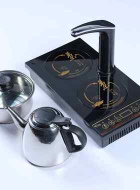 智能自动上水电磁炉三合一消毒锅煮茶器泡茶盘专用烧水壶茶道配件