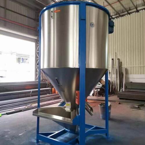 厂家直销304立式搅拌机塑料颗粒加热搅拌机破碎料强制进料搅拌机