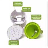 新款 厨房多功能切丝器螺旋漏斗削丝器旋转切丝器切菜器刨