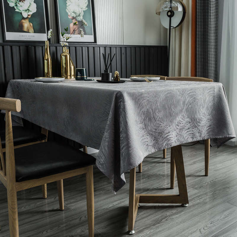 茶几桌布书桌ins学生北欧电视柜餐桌布艺长方形家用现代简约定制