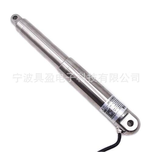 具盈厂家销12/24V智能家居开窗器直线型电动推杆高速笔式推杆