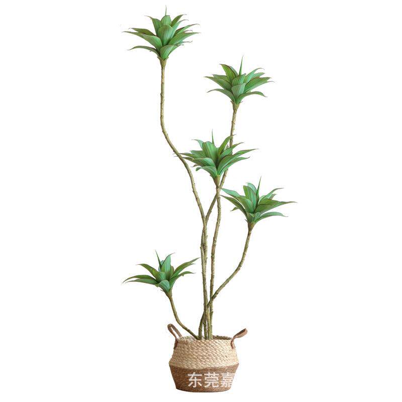 睡莲仿真绿植室内仿生假盆栽植物盆景客厅落地摆件婚庆仿真绿植