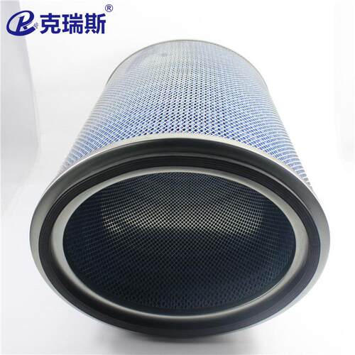 克瑞斯过滤 焊烟激光等离子切割机用四孔圆法兰除尘滤筒