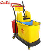 地水车46拧干b046批发 拖宝干榨把桶超水桶 柞式 双b榨下压洗拖桶