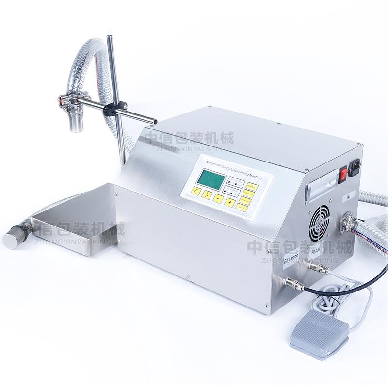 尚航DP大431W隔膜泵半动灌装机洗自洁精沐3浴露5L流量称重分装机