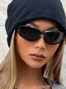 2pcs Unisex Y2K Full Rim Polarized Sunglasses - Trendy