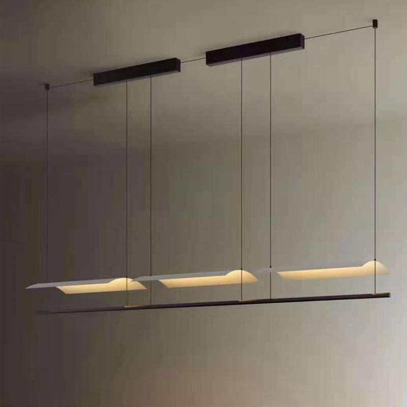 2026年新款瓦片客厅灯餐厅茶室创意展厅样板房吧台屋檐办公室吊灯