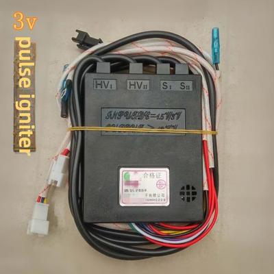 双燃烧器标准高压线燃气炉具脉冲点火器3V通用控制器炉具配件