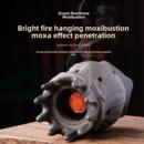 升级款 全身按摩温熏调理器盒艾灸温灸砭石仪家用 头疗灸面部便携式