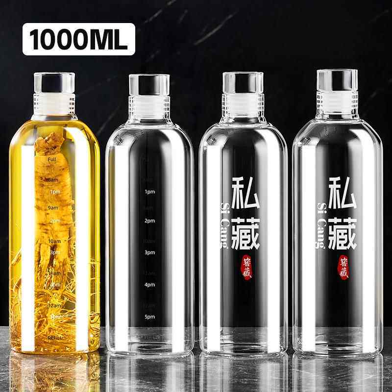 玻璃酒瓶空瓶密封高档泡酒瓶子专用红酒白酒自酿存装分装储酒容器