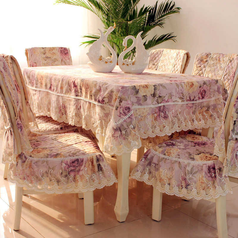 田园茶几桌布布艺长方欧式椅子套罩餐桌布椅垫套装台布餐椅套新品,居家布艺,椅套/椅垫,淘宝优惠券,粉丝福利购,淘宝优惠卷