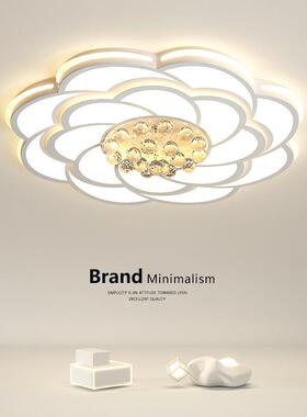 轻奢DG1809客厅晶吸顶灯简2025年新款高现代约大气家档用花朵水灯