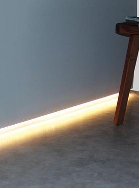 无条主灯照明LEDD-1022线灯无灯边框铝槽卧室客线厅走廊贴脚灯带