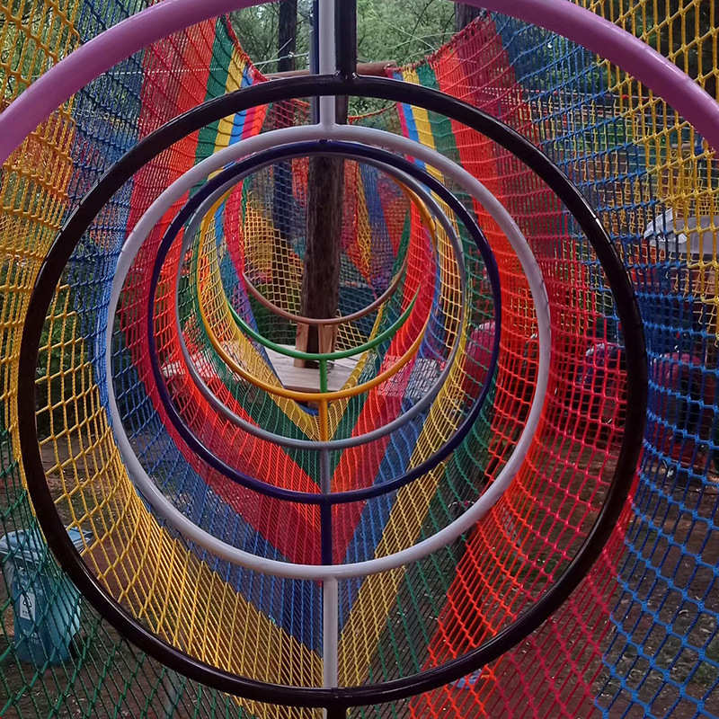 丛林穿越户外拓展魔网景区亲子闯关探险蹦床魔网红无动力游乐设施