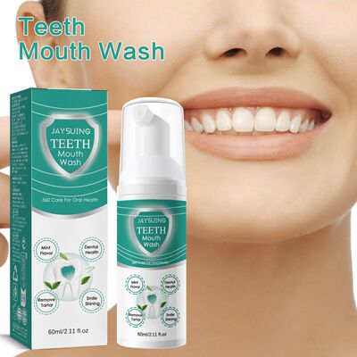 Jaysuing Foam Tooth Mousse Deeply Cleans Stains and Yellowin