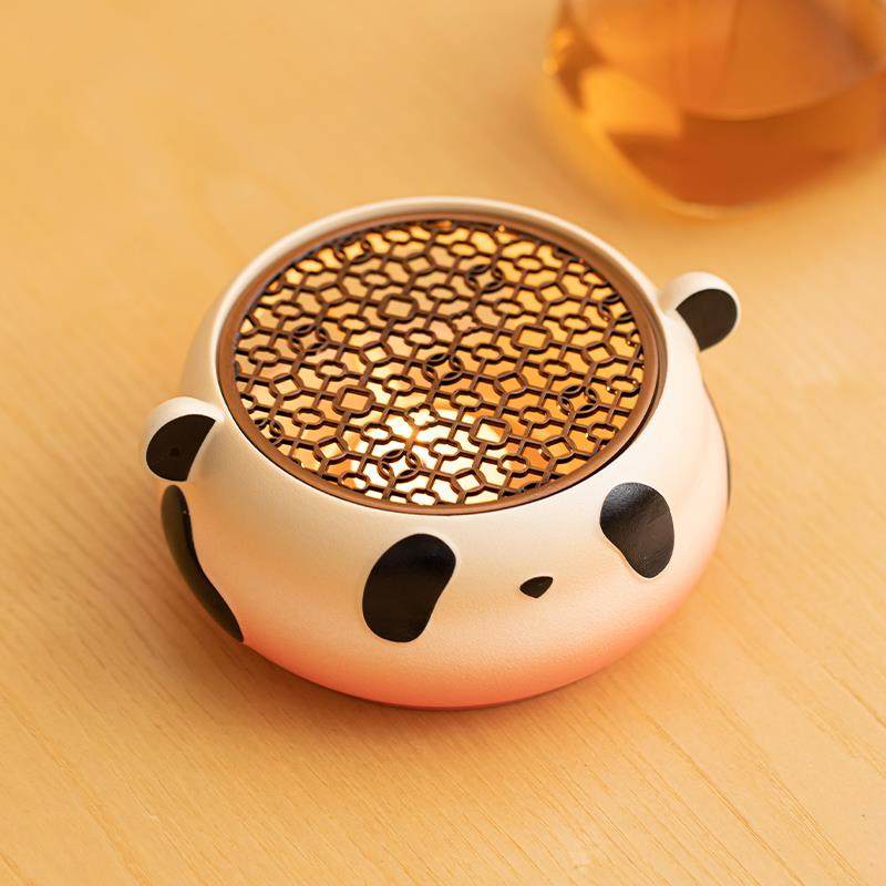 熊猫温茶炉陶瓷加热底座花茶壶蜡烛煮茶炉茶杯温茶器暖茶烤茶炉子,餐饮具,煮茶炉,淘宝优惠券,粉丝福利购,淘宝优惠卷