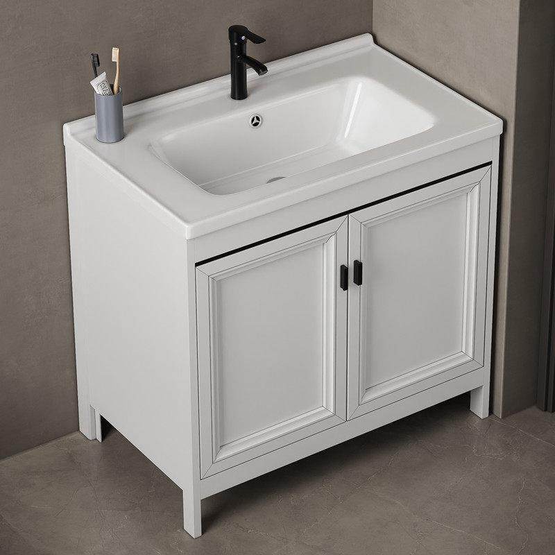 需定制新疆西藏包邮落地式洗手盆柜组合小户型卫生间浴室柜阳台洗