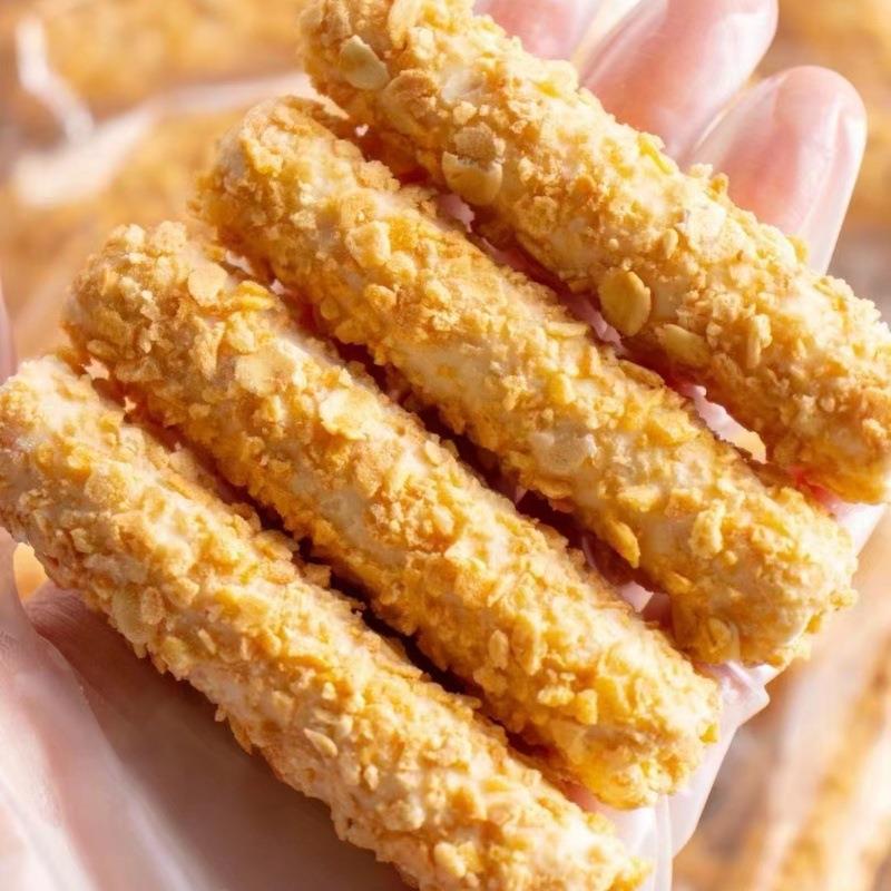 燕麦炒酸奶棒燕麦棒黑芝麻巧克力黑棒夹心蛋卷休闲独立包装