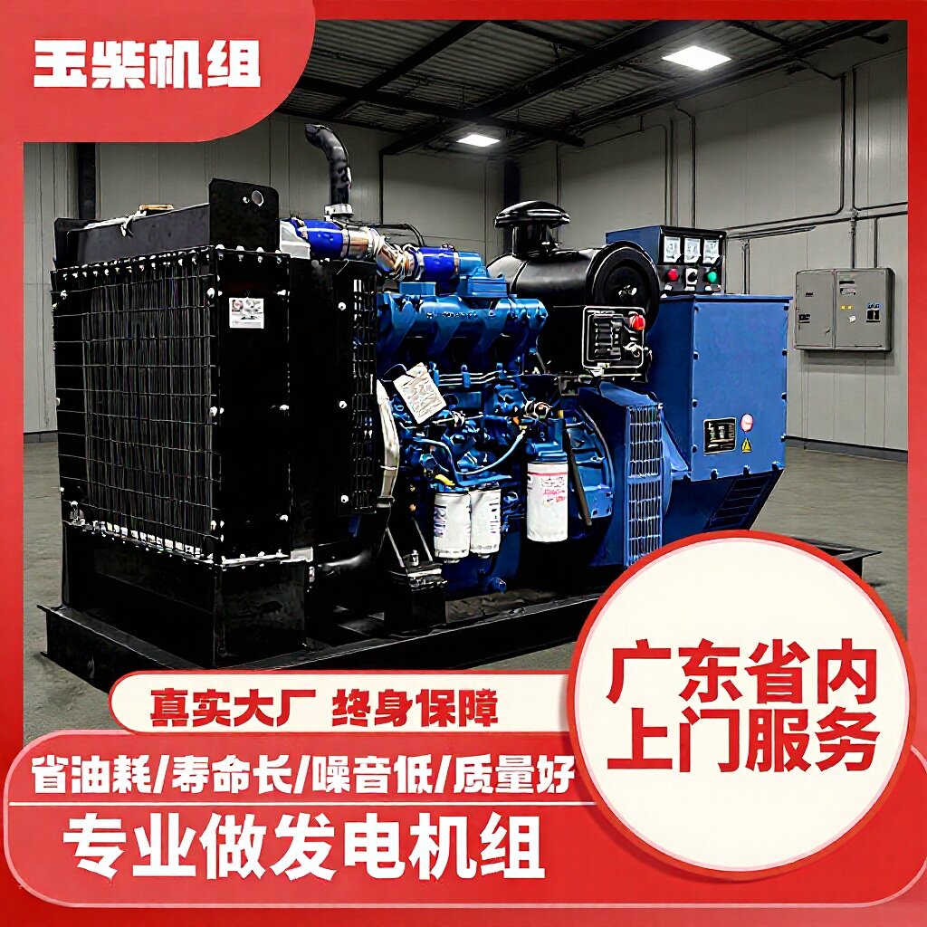 玉柴YC4D柴油发电机组 120kw 发电机 三相四线 备用电源玉柴200kw